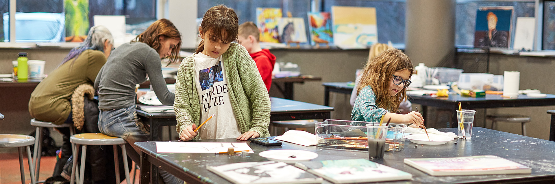 Arts and Culture program at the Monon Community Center.