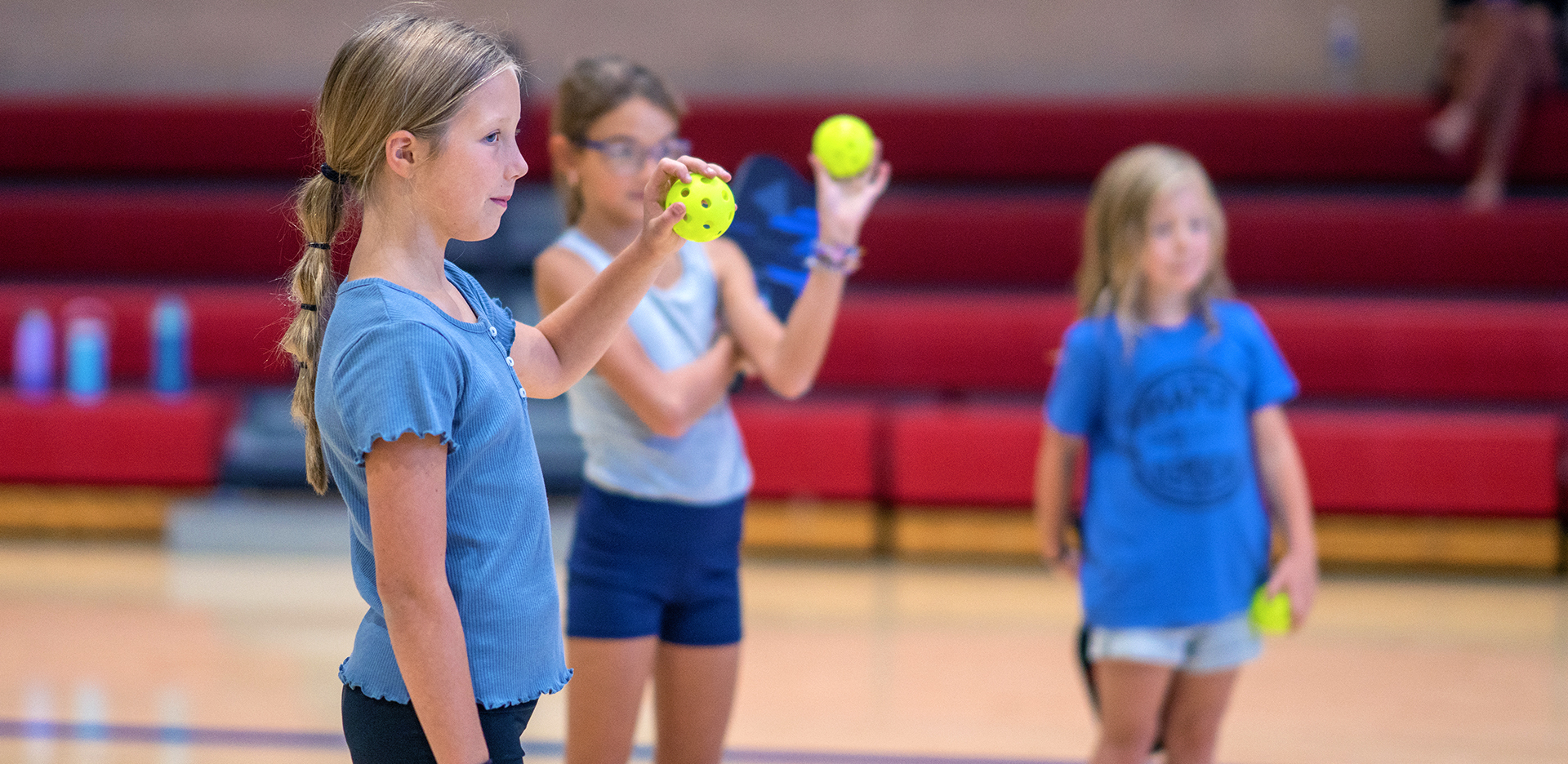 Pickleball program at the Monon Community Center.