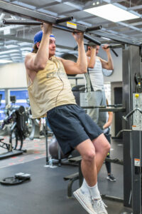 Functional fitness training at the Monon Community Center.