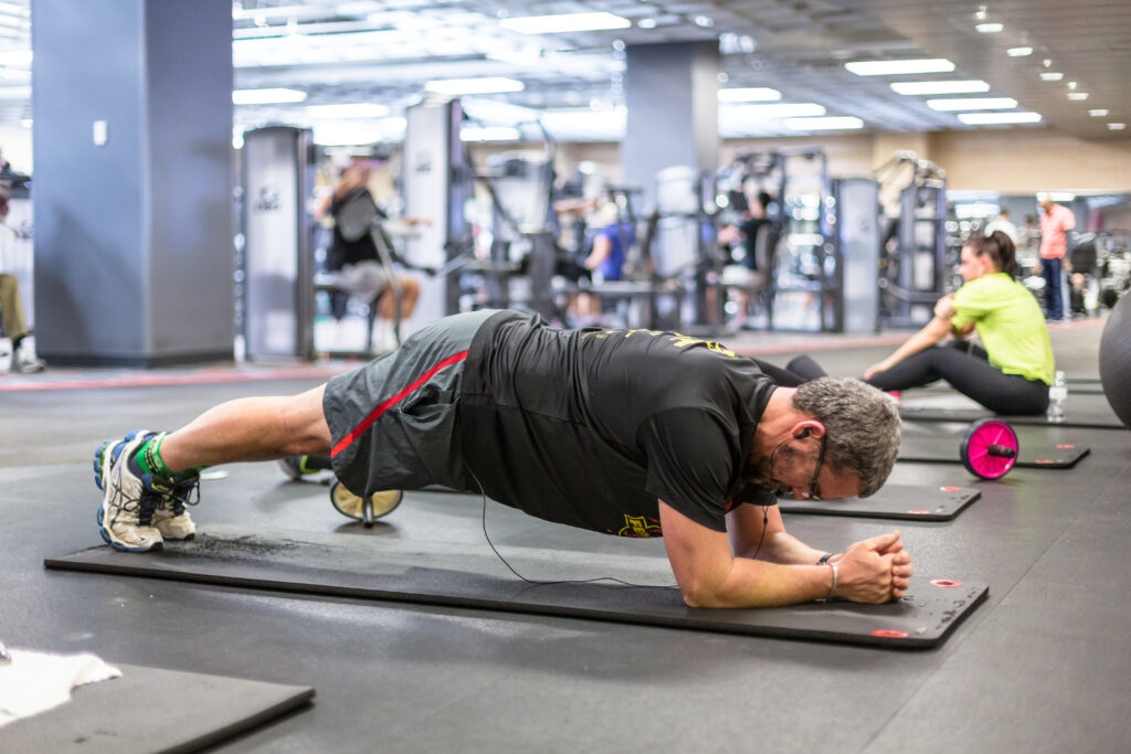 Functional fitness training at the Monon Community Center