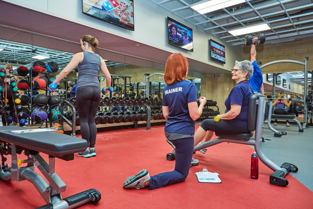 Personal training at the Monon Community Center